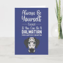 Recherche de chiot dalmatien vœux cartes Bleu