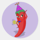 Recherche de piment autocollants Poivrons