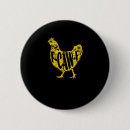 Recherche de volaille badges Poulet drôle