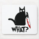 Recherche de couteaux tapis souris Noir