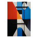 Recherche de géométrique moderne posters Conception abstraite