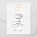 Recherche de nous nous marions invitations Élégant