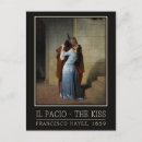 Recherche de peinture romantique cartes postales Baiser