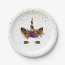 Recherche de licorne assiettes Halloween