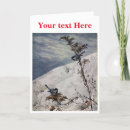 Recherche de scène de neige vœux cartes Hiver