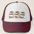 Recherche de thé casquettes Chai