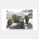 Recherche de tracteur vintage autocollants Ferme