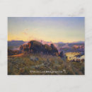 Recherche de montagne vintage cartes postales Faune