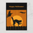 Recherche de halloween vintage cartes postales Pleine lune