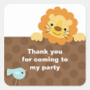 Zoek naar leeuwen stickers Baby shower