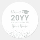 Recherche de graduation favors autocollants Moderne