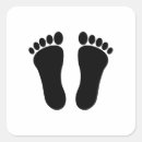 Zoek naar zwarte voeten stickers Tenen