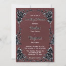 Recherche de sang rouge invitations Gothique