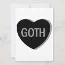 Recherche de coeur gothique invitations Jour des valentines