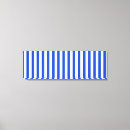 Recherche de rayures impressions sur toile Bleu