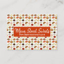 Recherche de confiseries cartes visite Bonbons