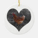Recherche de poulet ornements Amour