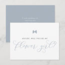 Recherche de flower girl Bleu poussiéreux