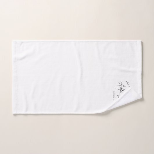 (Serviette à main)