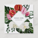 Zoek naar orchidee bloemen visitekaartjes Modern