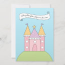 Recherche de pink princess invitations Château