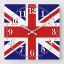 Recherche de drapeau du royaume uni horloges Patriotique