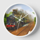 Zoek naar stoomtrein posters klokken Steampunk