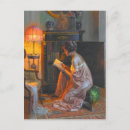 Recherche de peinture classique cartes postales Femme
