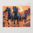 Recherche de cheval coloré cartes postales Nature