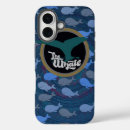 Recherche de baleine iphone coques Bleu