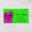 Recherche de hibou mignon cartes visite Chouette