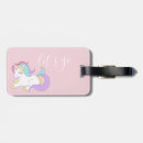 Recherche de licorne rose bagages étiquettes Féminin