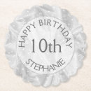 Zoek naar zilveren onderzetters Zilvergrijs