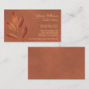 Recherche de feuille orange cartes visite Pour elle