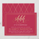 Recherche de shhh surprise invitations Script
