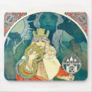 Recherche de mucha tapis souris Nouveau d'art