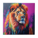 Recherche de peinture portrait carreaux Coloré
