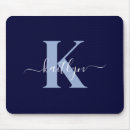 Zoek naar monogram muismatten Blauw