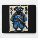 Recherche de guerrier japonais tapis souris Samouraï
