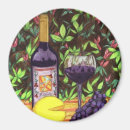 Recherche de vin et fromage magnets Nourriture