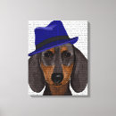 Recherche de chien de teckel posters Feuille de fleur