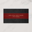 Recherche de texture en cuir cartes visite Élégant