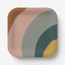 Recherche de motif scandinave assiettes en papier Minimaliste