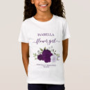 Recherche de mariage de rose de rose tshirts Flower girl