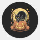 Zoek naar retro kat stickers Pompoen