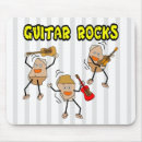 Recherche de guitare basse tapis souris Électrique