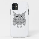 Recherche de zendoodle iphone coques Hibou