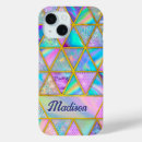Recherche de dessins géométriques iphone coques Pour elle