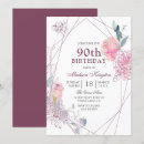 Recherche de géométrique anniversaire invitations Rose