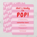 Recherche de motif de rayure invitations Moderne